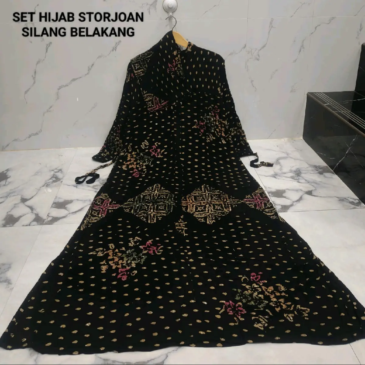 Gamis setorjoan free hijab flash sale