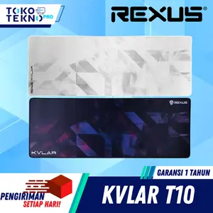 【BISA COD】Rexus T10 Kvlar Speed Edition XL Gaming Mousepad Kain Mouse