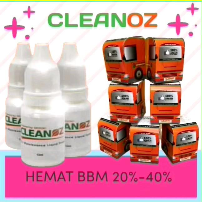 (ORIGINAL 100%) Cleanoz Penghematan BBM  Motor Mobil Penghemat Bahan Bakar Kendaraan Pembersih Mesin Bensin dan Mesin Diesel Penghemat Mobil Penghemat Motor Penghemat BBM Arli Kurnia 0