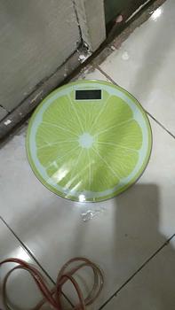 Product Review of [COD] TIMBANGAN DIGITAL BADAN MOTIF BUAH BULAT 28CM TM-28-88 from ** 0
