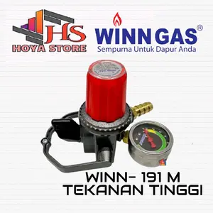 WINN GAS regulator tekanan tinggi W 191 , regulator 3 penguncian winn gas w191m, regulator kompor jos