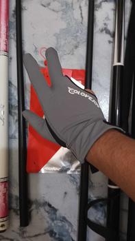 Product Review of Billiards Gloves Professional Snooker Three Finger Non Slip Gloves Professional Pressure Billiards Gloves from M**w 3