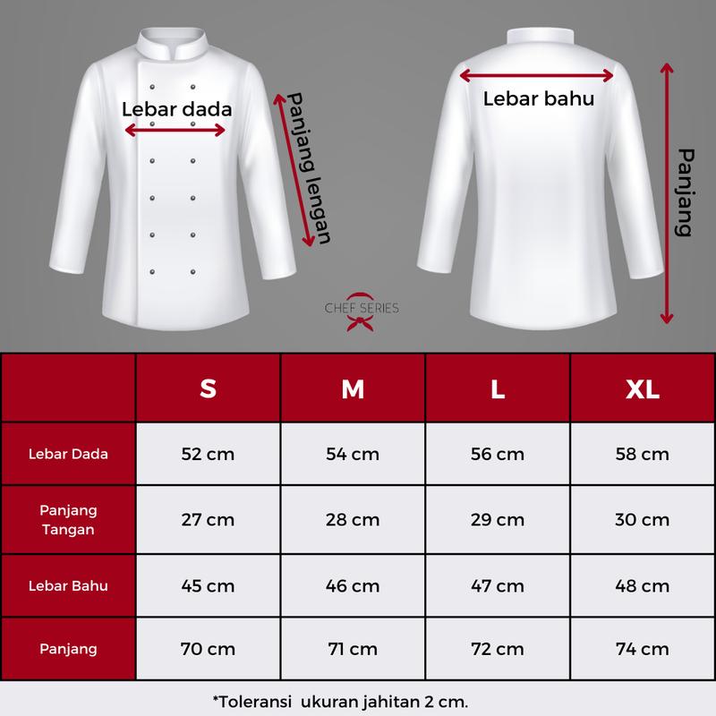 Product Introduction of Simple Series Short Sleeve Chef Jacket - White with Black Detail 0