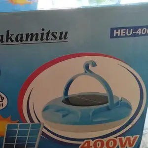 [HAO] Lampu LED Emergency UFO Surya Panel USB Type-C / Lampu LED UFO Rechargeable Solar Panel / Lampu Darurat LED Surya Panel Multifungsi USB