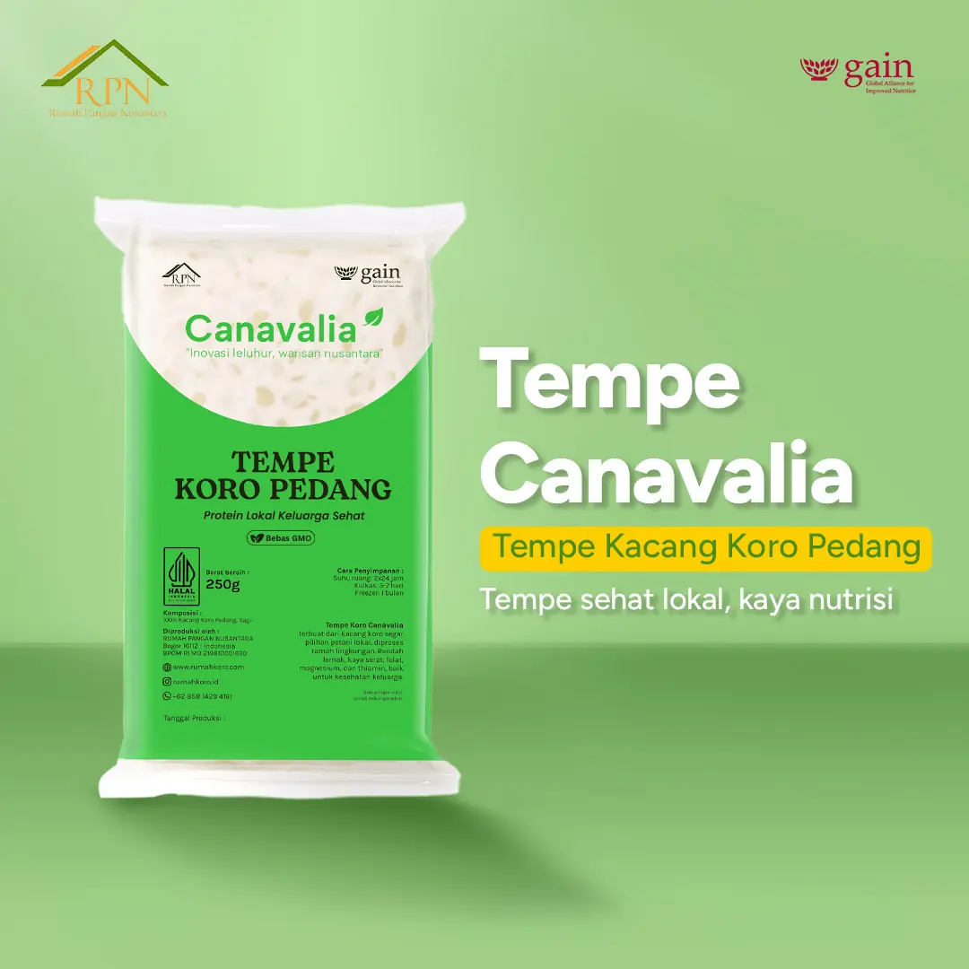Tempe Canavalia Kacang Koro Pedang