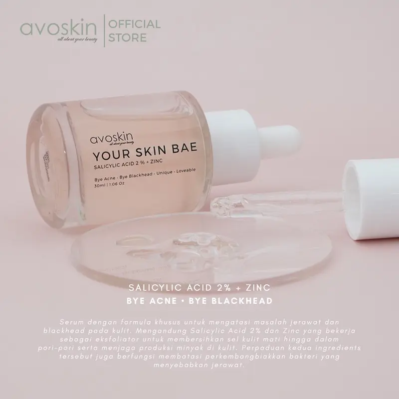 Avoskin Your Skin Bae Salicylic Acid 2% + Zinc Serum 1