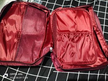 Product Review of PIFACIA Cosmetic Bag POLOS Tas Kosmetik Travel Bag Multifungsi from K**2 1