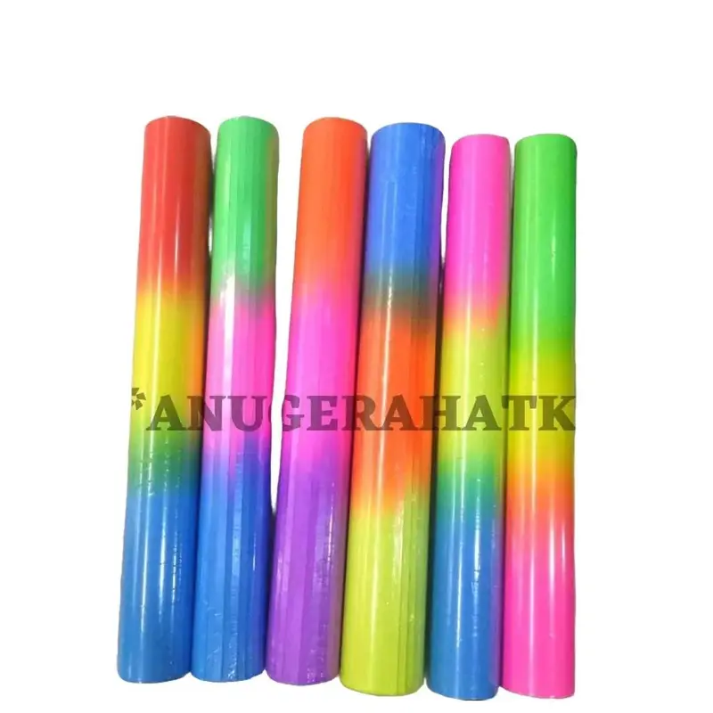 1 Roll Kertas Asturo Pelangi Gradasi Isi 10 Lembar Kertas Kerajinan 40×60cm Paper  Stationery 0