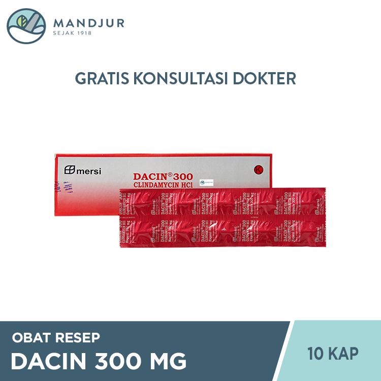 Dacin 300 mg Strip 10 Kapsul