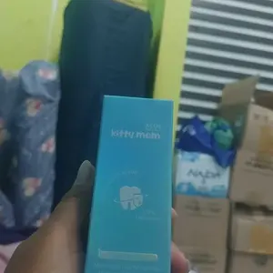 Kitty Mom Toothpaste Pasta Gigi Odol Anak | Pencegah Gigi Berlubang & Karies | Pasta Gigi Bayi Aman Tertelan | Baby Oral Care | Kids Skincare 0-18 Tahun | Perawatan Mulut Bayi