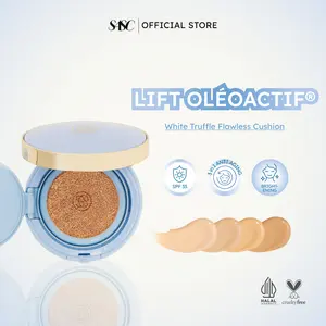 SASC Flawless Cushion | Serum Cushion, Medium Coverage, Skin-like, Anti-Aging, Semi-Matte Finish