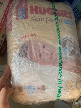 Product Review of [MUA 1 TẶNG BỘ LẮP RÁP] Bỉm dán/quần HUGGIES Natural MADE cao cấp bông tự nhiên Cho Bé from V**😜 0