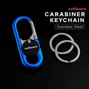 Gantungan Kunci Carabiner Keychain Clip Stainless Steel