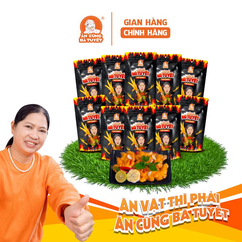 10 chân gà tê cay rút xương - ĂN CÙNG BÀ TUYẾT