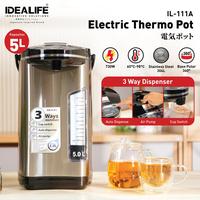 Gambar IDEALIFE - Electric Thermo Pot - Pemanas Air 5.0L (IL-111a) dari IDEALIFE ONLINE STORE Kota Administrasi Jakarta Utara 1 Tokopedia