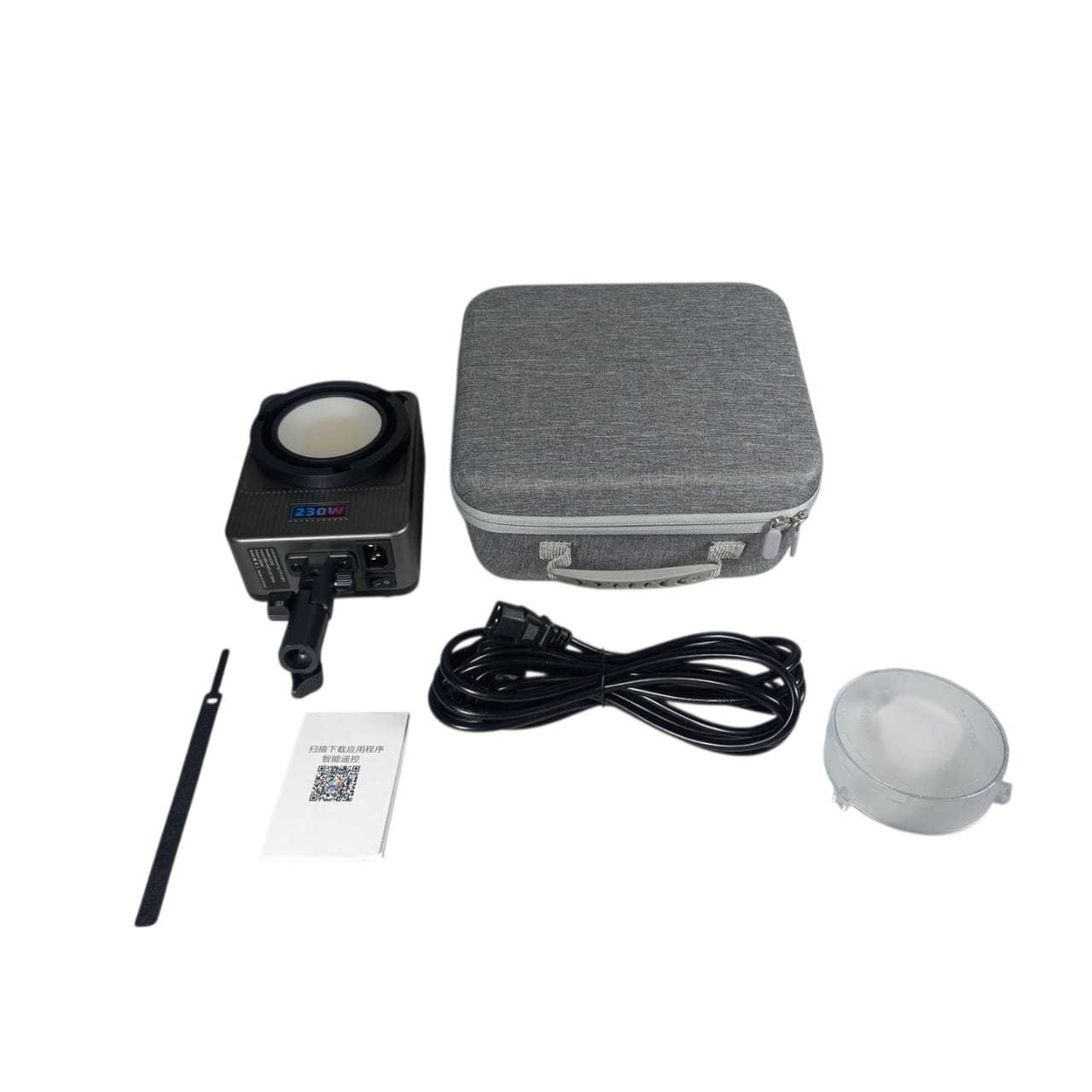 LIYADI Lampu Studio Fotografi COB LED RGBW 24 Mode TFT Display 230W - G230