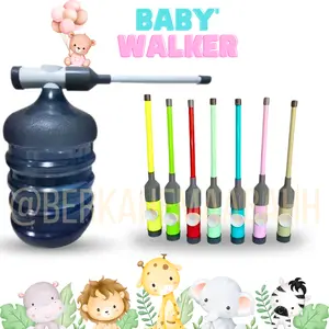 Berkah Baby Walker Pipa Paralon Alat Bantu Belajar Jalan Bayi Dari Galon Olahraga & Hobi Yellow Rainbow PVC Berkualitas 60cm
