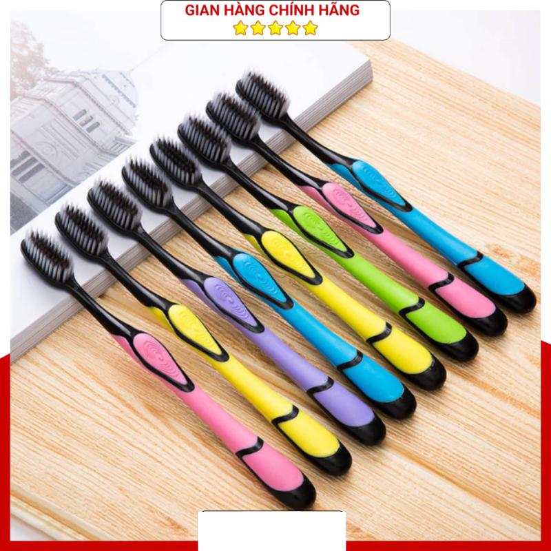  Combo 10 Bàn Chải Đánh Răng Than Tre Hoạt Tính Siêu Sỉ 