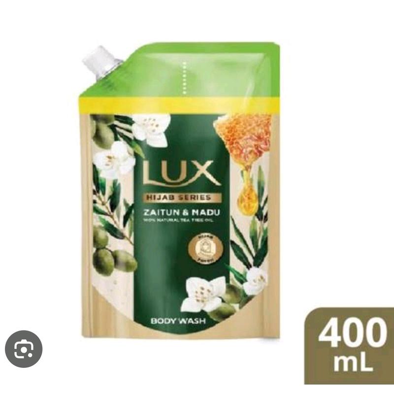 Lux bodywash sabun cair refil 400ml membersihkan badan Melembutkan Tubuh 4