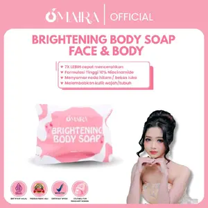 Omaira Beauty Sabun Mandi ( Batang ) All Varians lengkap Foaming Net.
