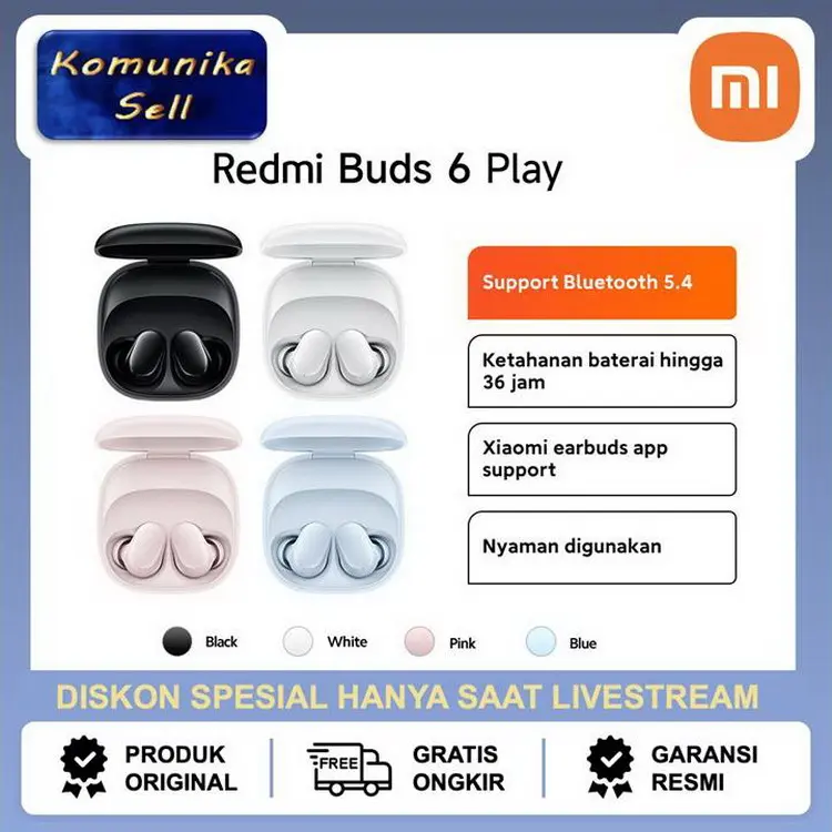 Xiaomi Redmi Buds 6 Play TWS
