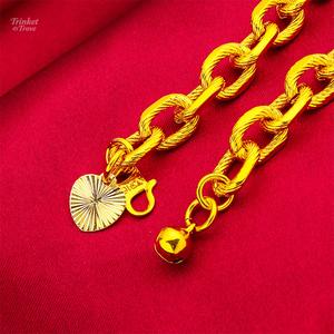 Rekaan Gelang Tangan Emas Bersalut Corak Bunga Zaitun Perempuan