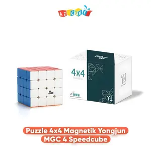 Mainan Anak Puzzle Cube 4x4 Magnetik Yongjun MGC 4 Speedcube -  Games