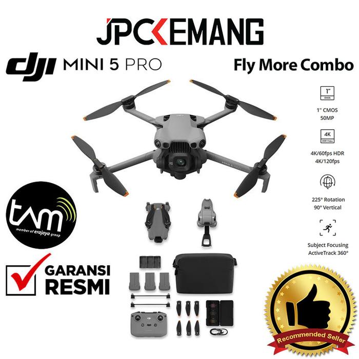 Promo DJI Mini 5 Pro Fly More Combo / Combo with RC2 / Combo Plus with ...