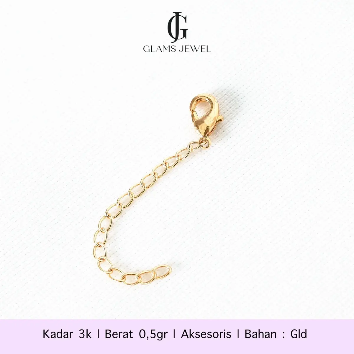 sambungan kalung / gelang