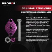 Gambar ADJUSTABLE TENSIONER HONDA KARISMA KIRANA SUPRA X PROPER RACING LINE dari Proper Racing Line Kota Administrasi Jakarta Utara 4 Tokopedia