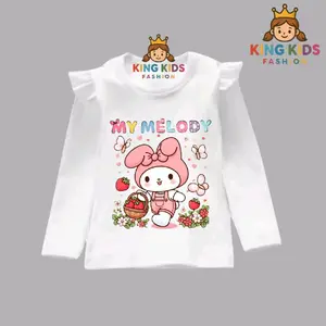 Kaos anak perempuan lengan panjang my melodi baju atasan MY MELODY / STOBERY