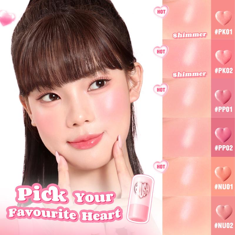 Product Introduction of 【RM10 OFF+GIFT】Tongkat Pemerah Pipi Air, PINKFLASH, Kalis Pemindahan, GLOWY TINT, Kunci Warna, Pelembap, Tahan Lama, Penggunaan Berbilang, Formula Krim Rosy Sihat, Boleh Dicampur, Pigmen Tinggi, L21 + F16 6