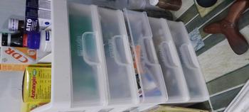 Product Review of Rak Kosmetik 5 Susun Laci Tarik Organizer Meja Rias Kamar Storage Serbaguna Plastik Putih Aesthetic Bagus from M**a I**3 1