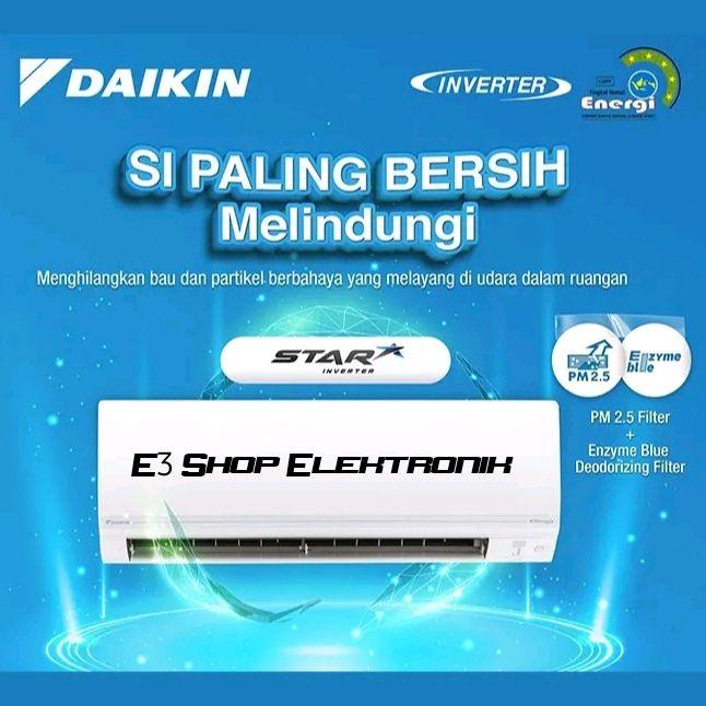 Gambar Ac Daikin Star Inventer 2 PK FTKC50 Split 2PK FTKC 50 TVM4 dari E3 Shop Elektronik Kota Administrasi Jakarta Utara Tokopedia