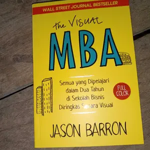Buku The Visual MBA - Jason Barron Soft Cover kuliah otak