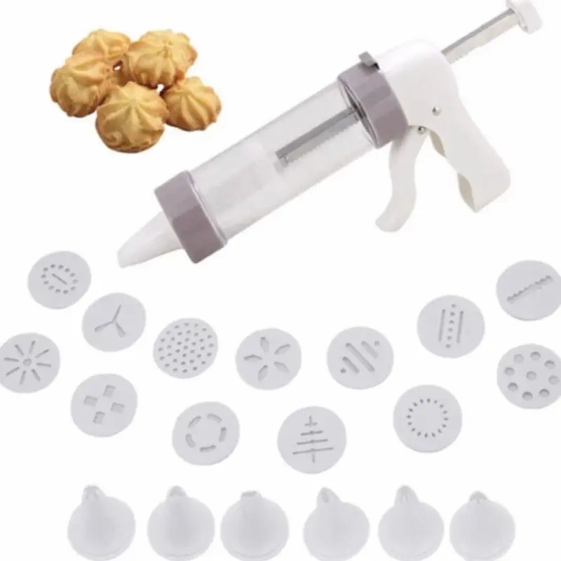 Cookie press / alat cetak kue kering set 20pcs cetakan sagu keju biskuit 4