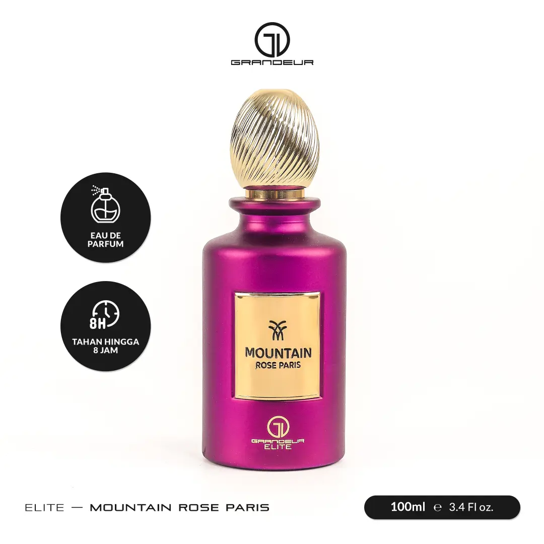 Grandeur Parfum - Elite MOUNTAIN ROSE PARIS EAU De Parfum 100ml