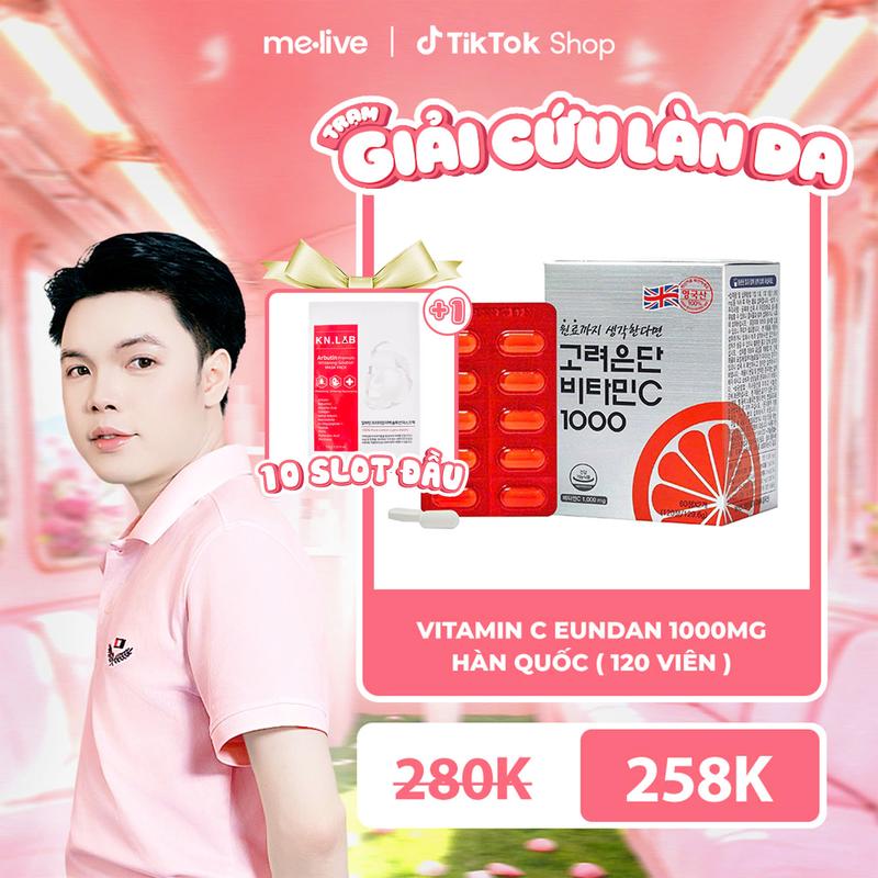 Viên Uống Vitamin C 1000mg Korea Eundan 120 Viên