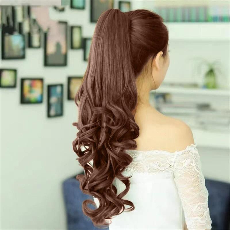 Product Introduction of Tóc Đuôi Ngựa Vuốt, Dài 60cm, Kiểu Xoăn, Kẹp Trong Tóc Nối, Tóc Giả Đuôi Ngựa Xoăn, Sợi Tóc Đuôi Ngựa, Dành Cho Nữ, Phụ Kiện Thời Trang, Cindie, Vận Chuyển Từ Việt Nam 17