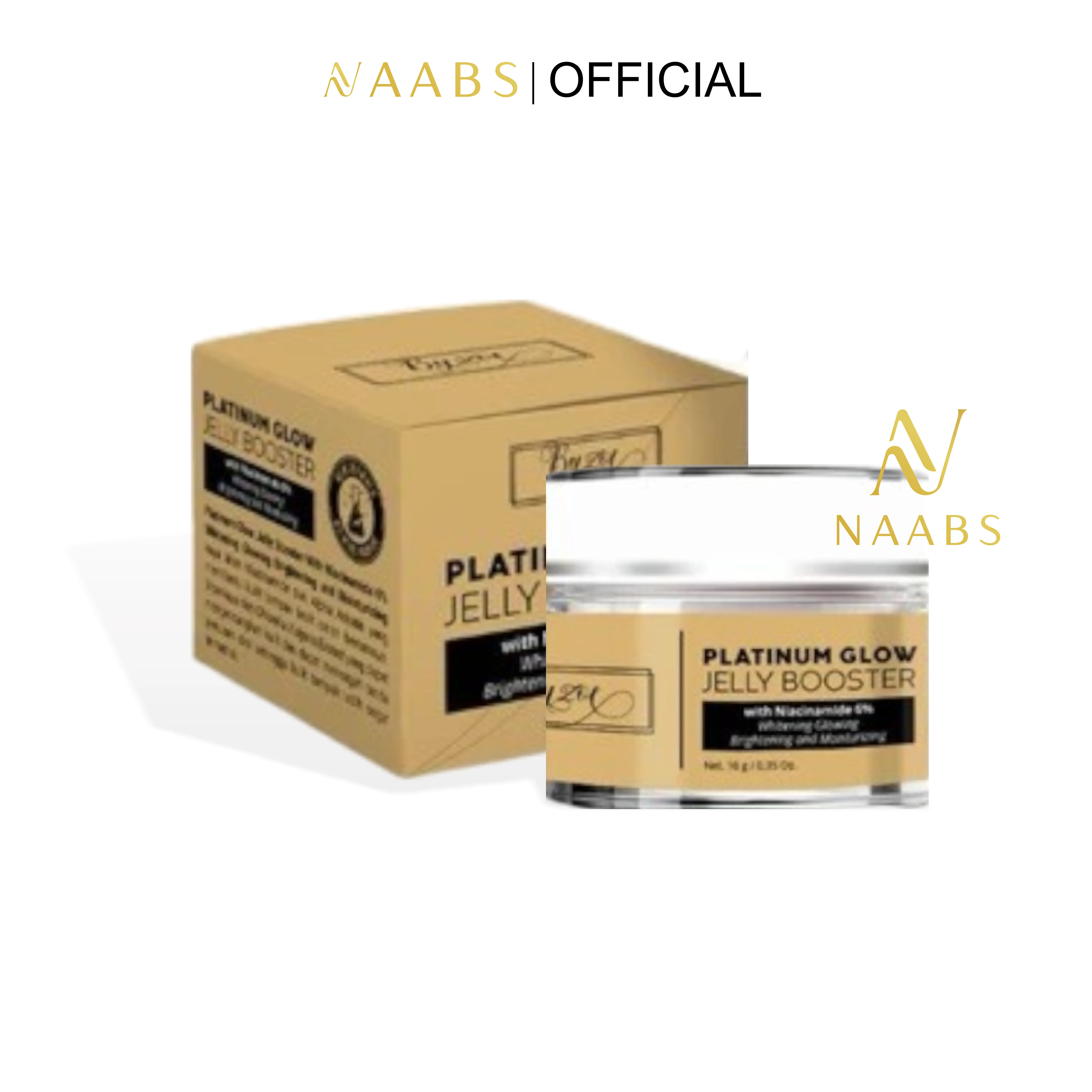 BYZOE NEW FORMULA NIACINAMIDE 6% PLATINUM GLOW JELLY BOOSTER