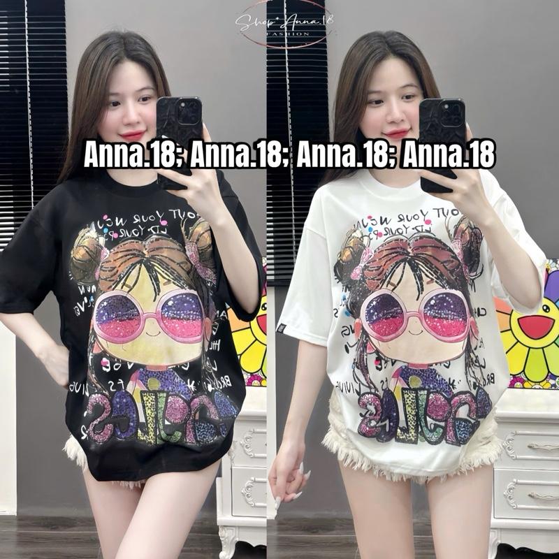 ÁO PHÔNG COTTON 4 CHIỀU FORM RỘNG IN HÌNH CÔ GÁI RẤT TO  ( CÔ GÁI _ CAJLES _ 4 CHIỀU ) FORM RỘNG DƯỚI 70KG