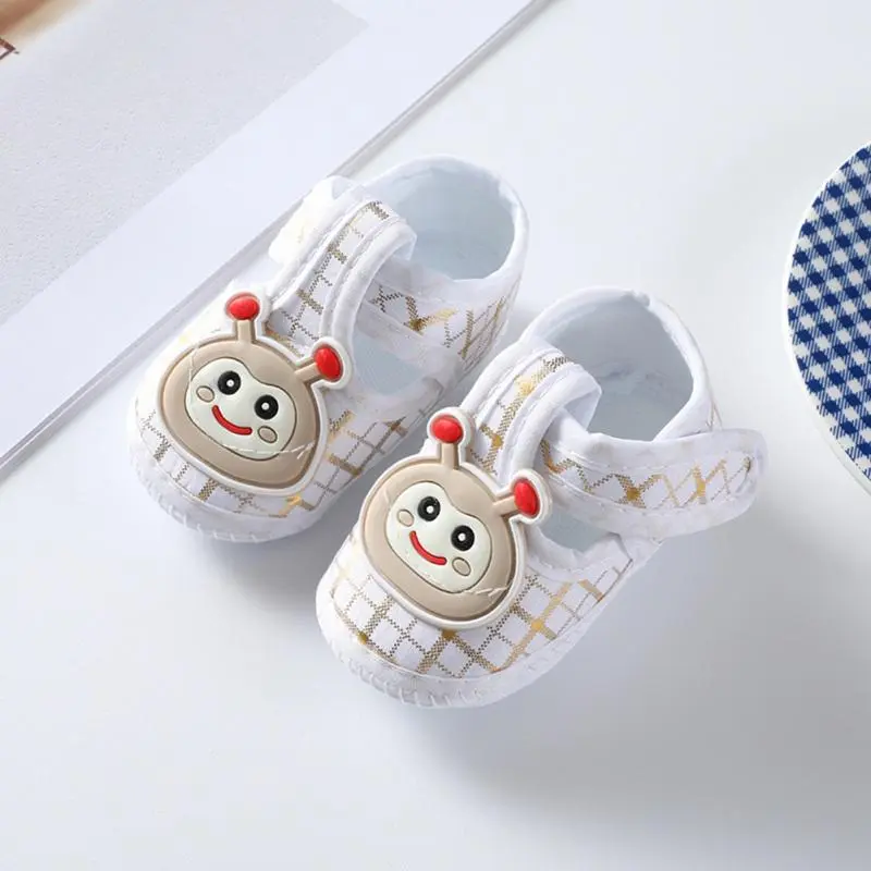 Giày Vải cho Em Bé trai hoặc Bé gái, Giày mùa hè, Thích hợp cho Trẻ Sơ Sinh Cho Bé Dép Sandal 4