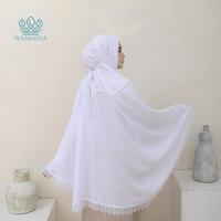 Gambar WANODYA - Bergo Umroh dan Haji Anti Copet / Bergo Katun Premium Khusus Umroh dan Haji - Putih dari Wanodya Indonesia Official_NEW Kab. Tasikmalaya 5 Tokopedia