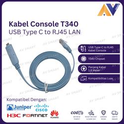Type C Usb Naar RJ45 Ftdi Chip RS232 Seriële Converter