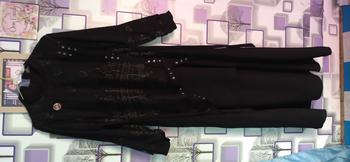 Product Review of Na Fashion- NAMIRA Dress Gamis Malaysia Kombinasi Brukat Bahan Crinkle Premium mix brokat sapto minimalis cantik mewah elegant from y**i 2