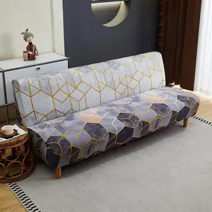 Pusat CheckOut - Cover Sofa Bed Motif Pattern /Sarung Sofa Bed Penutup Sofa Elastic New