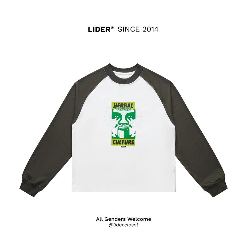 Áo Thun Unisex Tay Dài LIDER HERBAL CULTURE LONG SLEEVE TEE