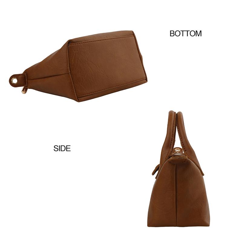 【CARRIEKOLLER】 Tas Selempang Retro Wanita Tas Bahu PU Women's Shoulder Bag