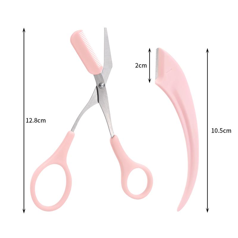 Product Introduction of Portable Eyebrow Trimming Tool for Women Professional Eyebrow with Comb Brow Tool Accessories 16