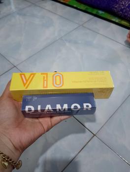 Product Review of MORLAB - PAKET COMBO BRIGHT ( 1 PCS MORLAB V10 VITMANIN TONE UP CREAM + 1 PCS NOURISHING BRIGHT GLOW MIST ) BPOM from i**a 1